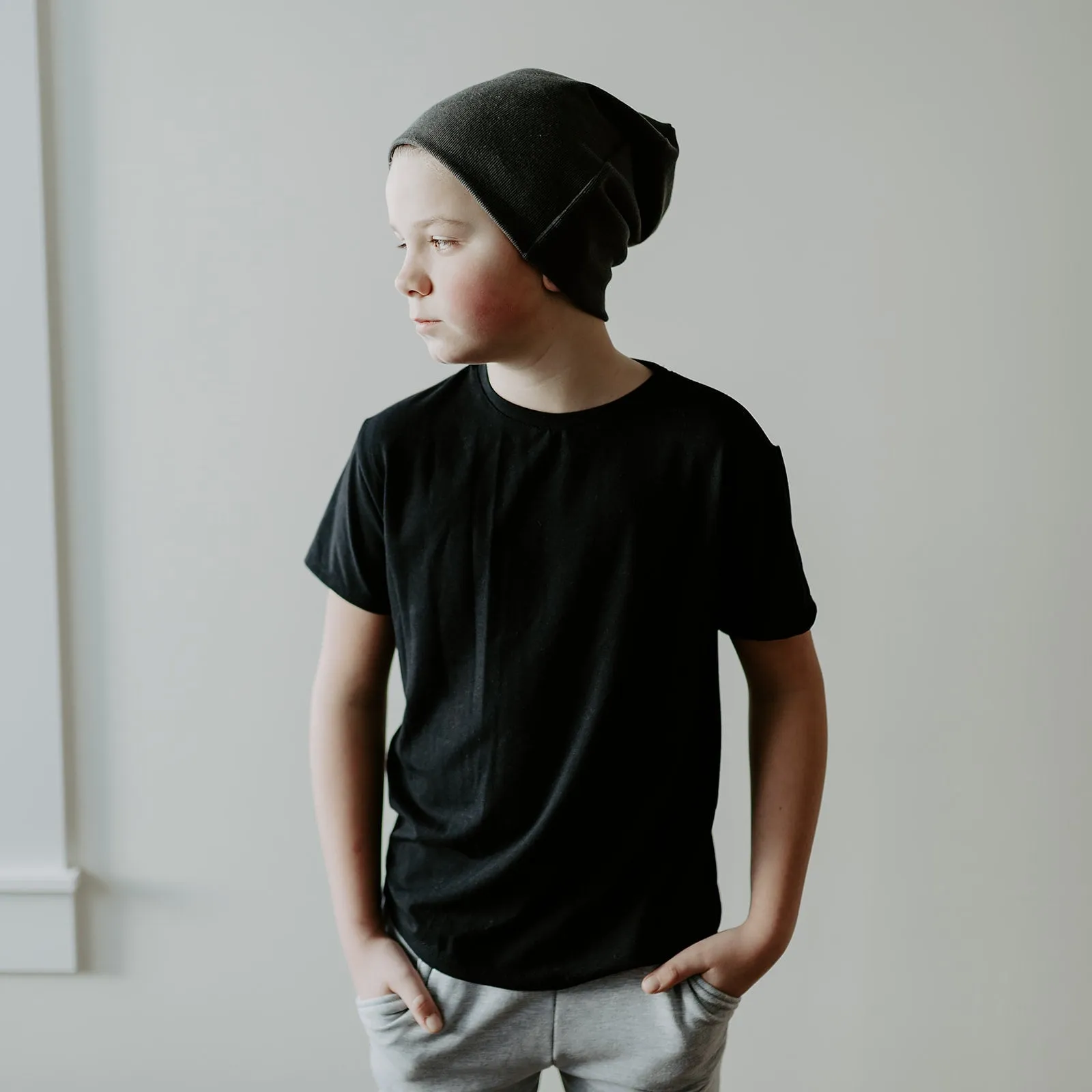 Child Ribbed Beanie