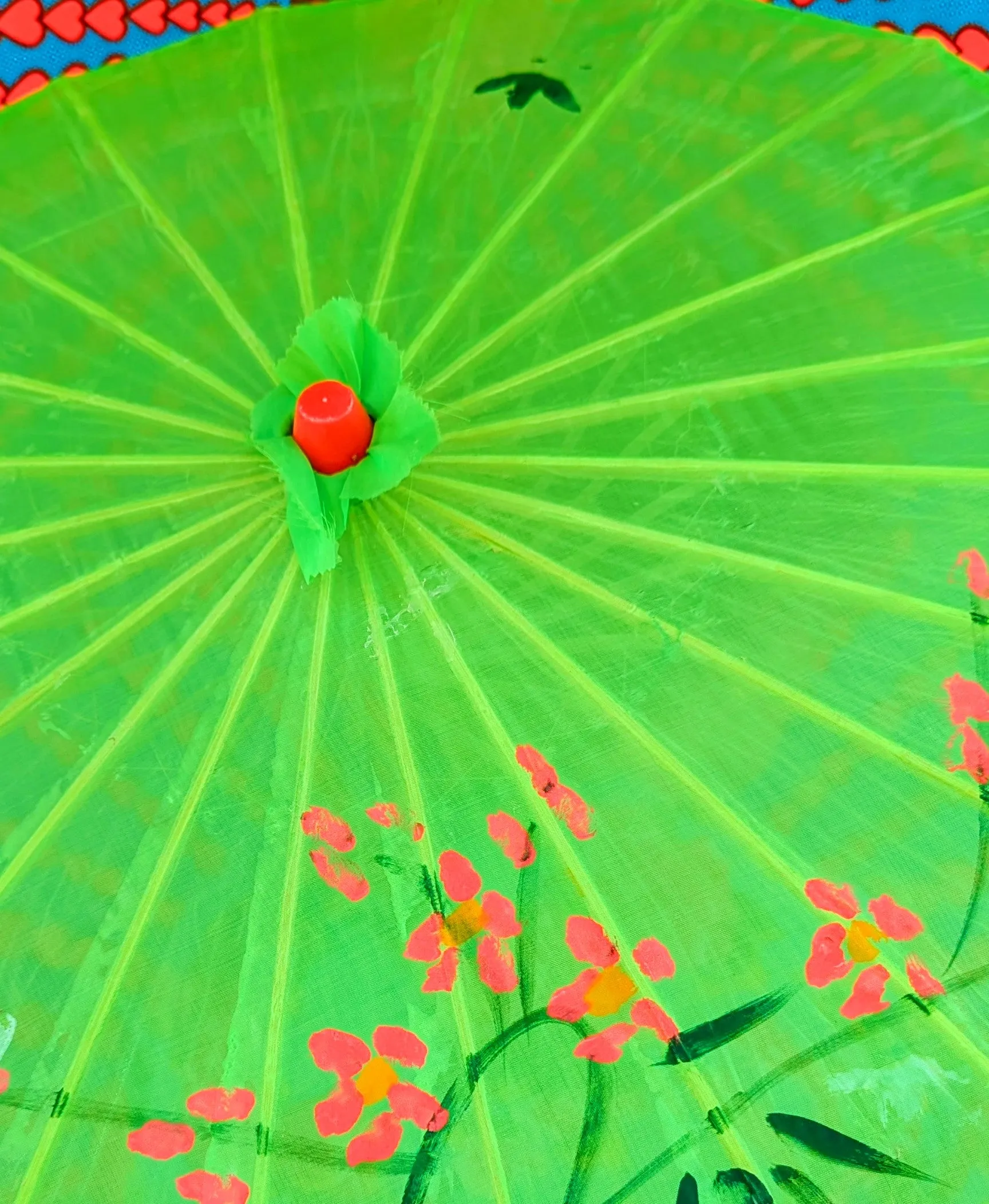 Chinese hand painted parasols
