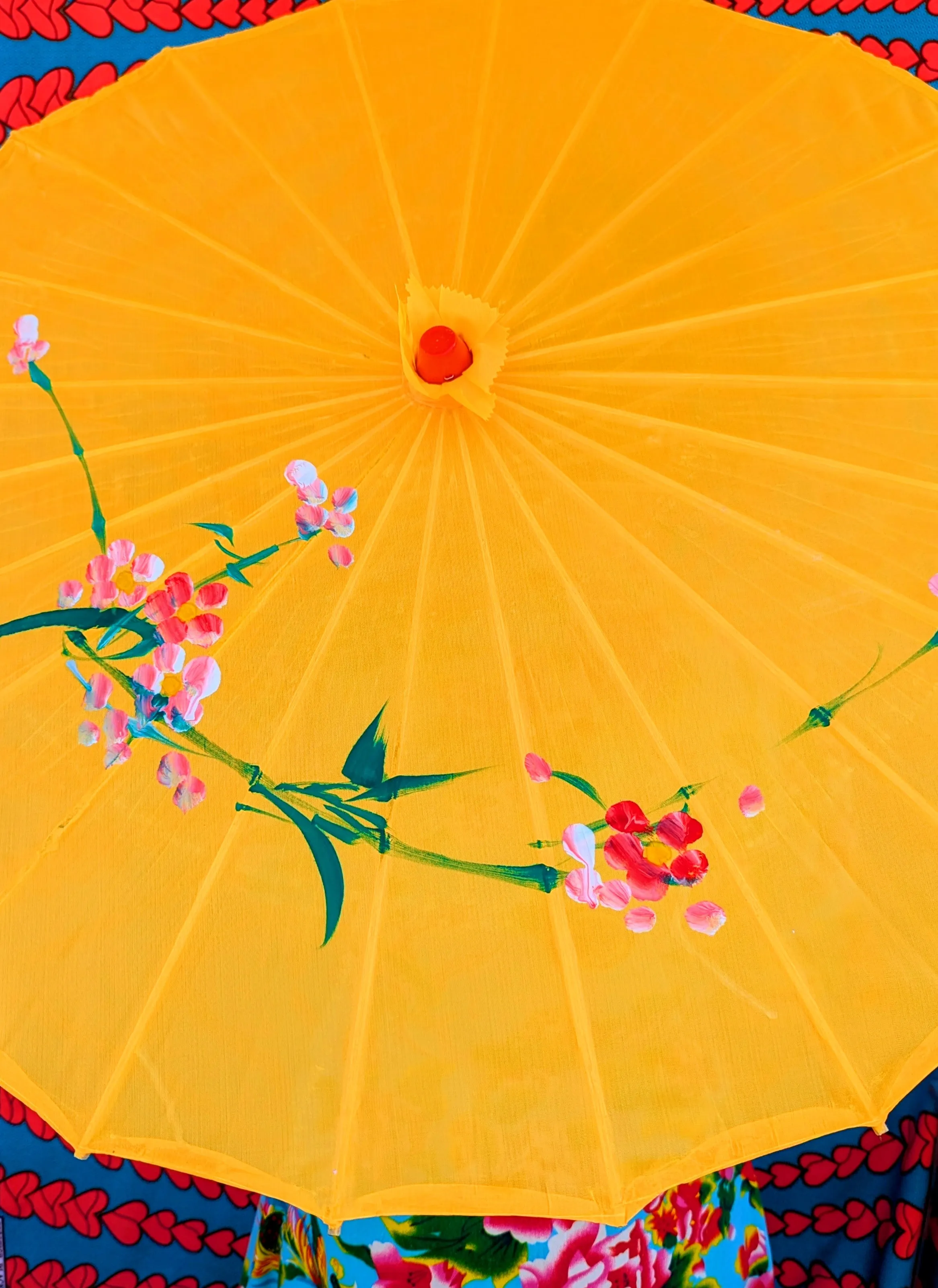 Chinese hand painted parasols