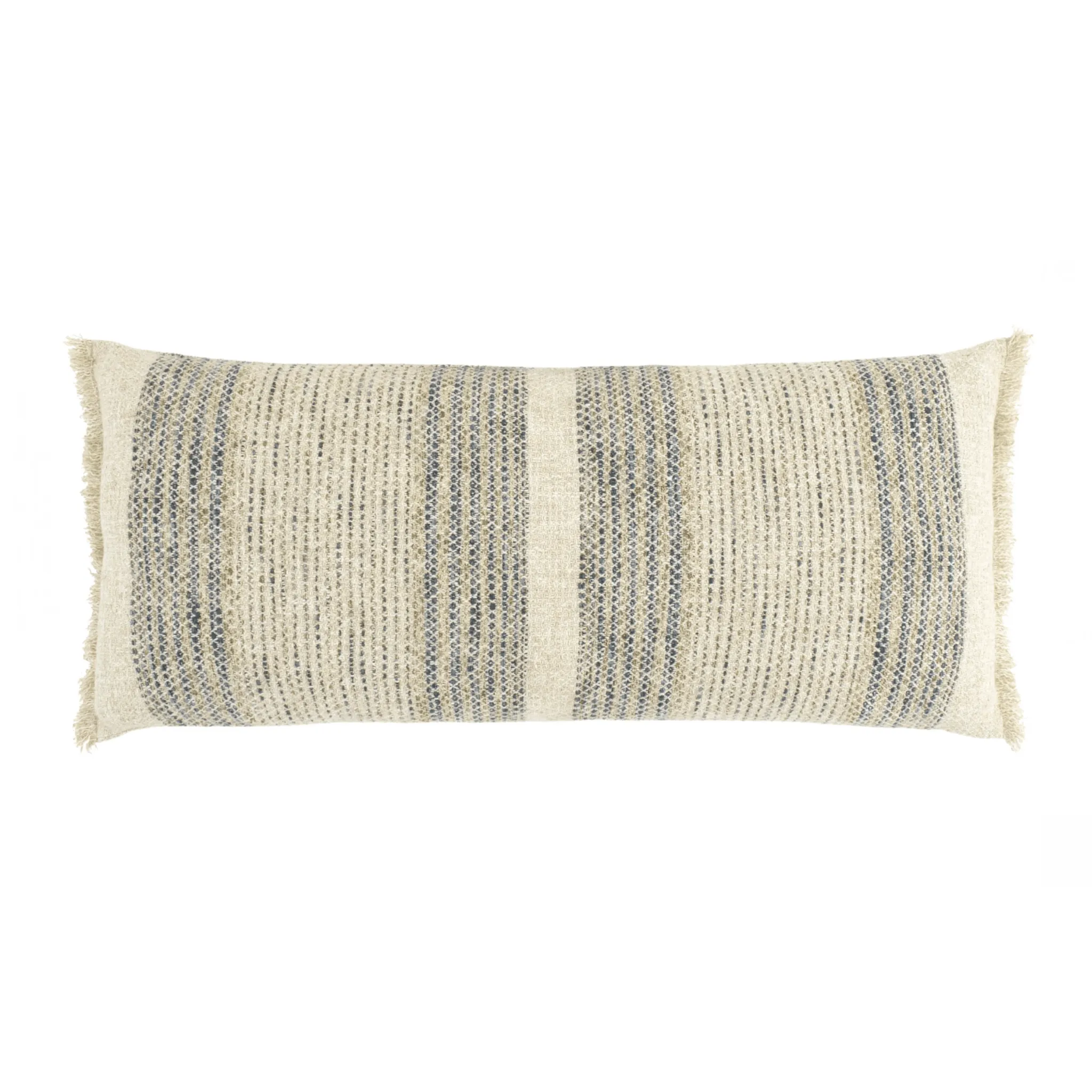 Cielo Stripe Blue Decorative Pillow Cover