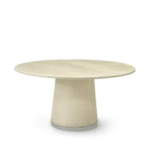 Conrad Dining Table 60" Stainless Steel