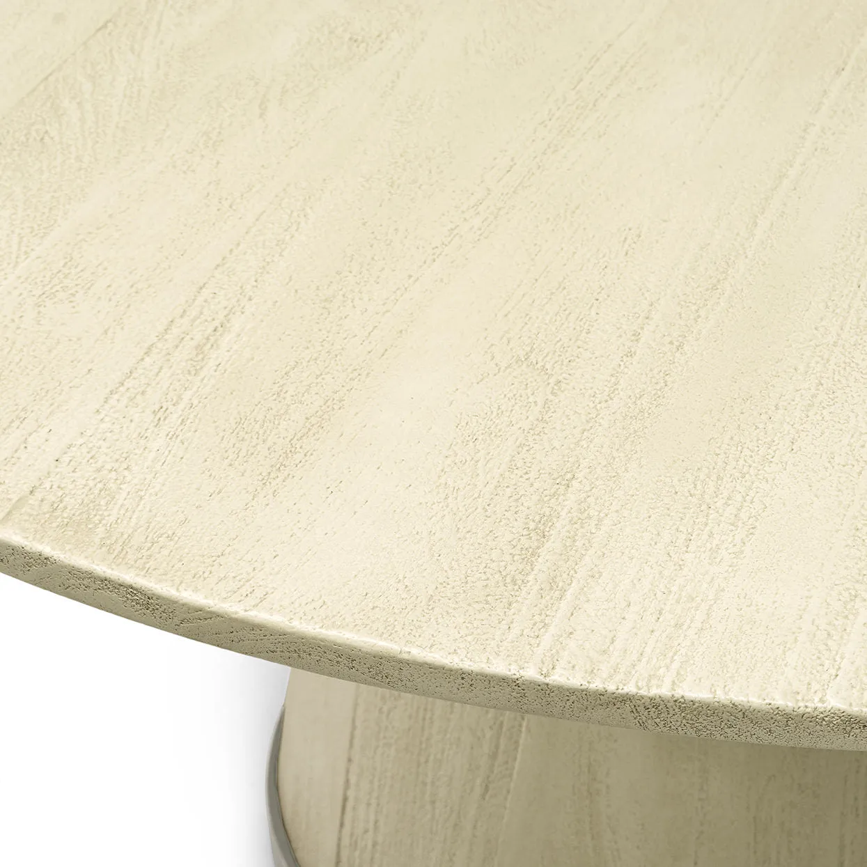 Conrad Dining Table 60" Stainless Steel