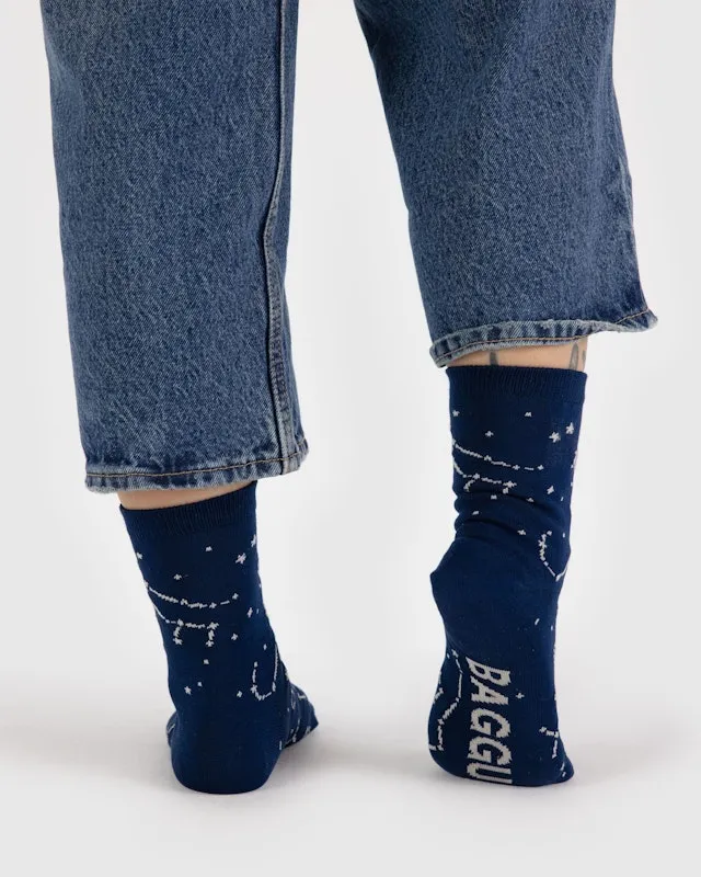 Constellation Midnight Socks