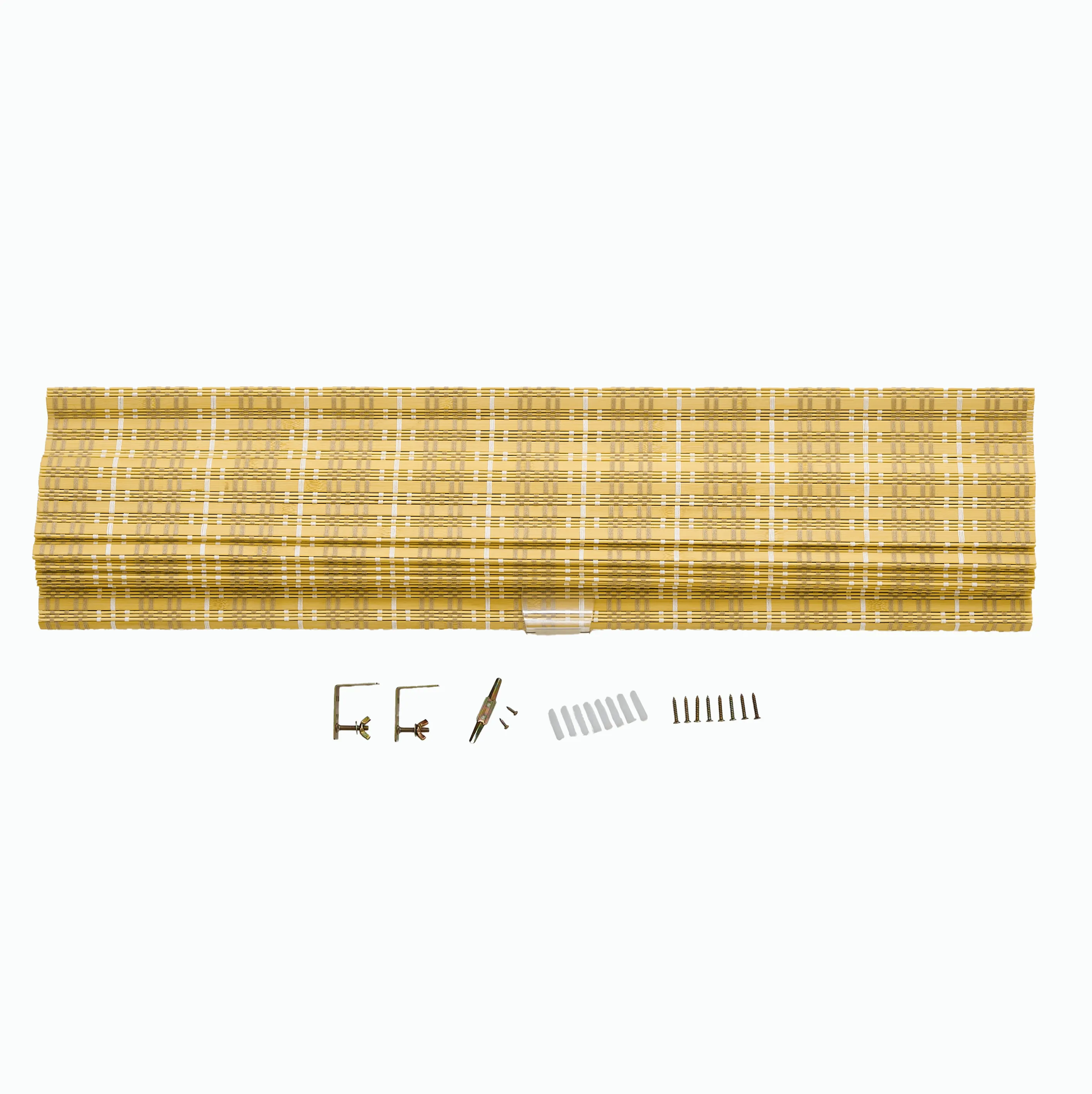 Cora Woven Bamboo Shade| Golden Ochre