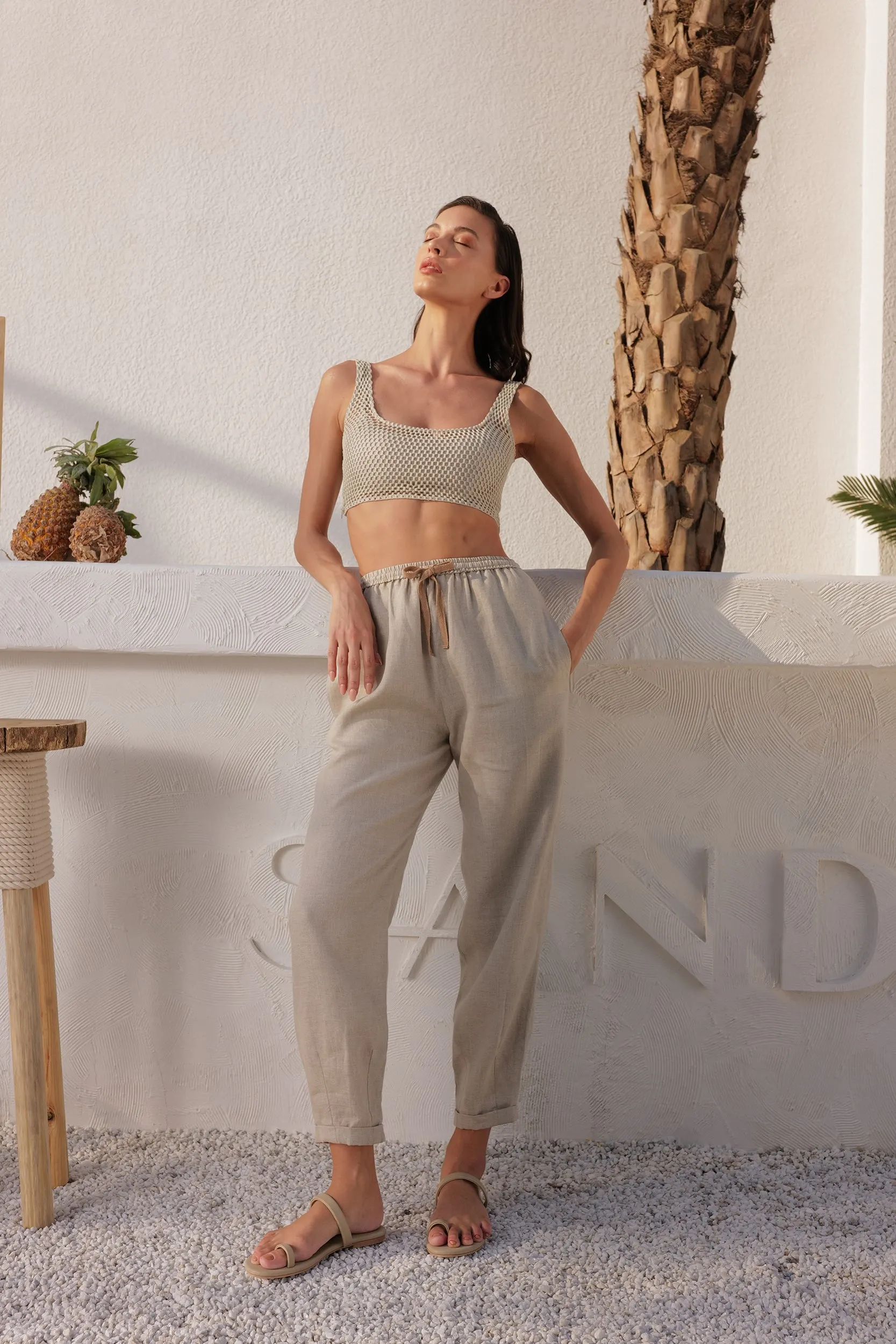 Corfu Bandeau (Natural)