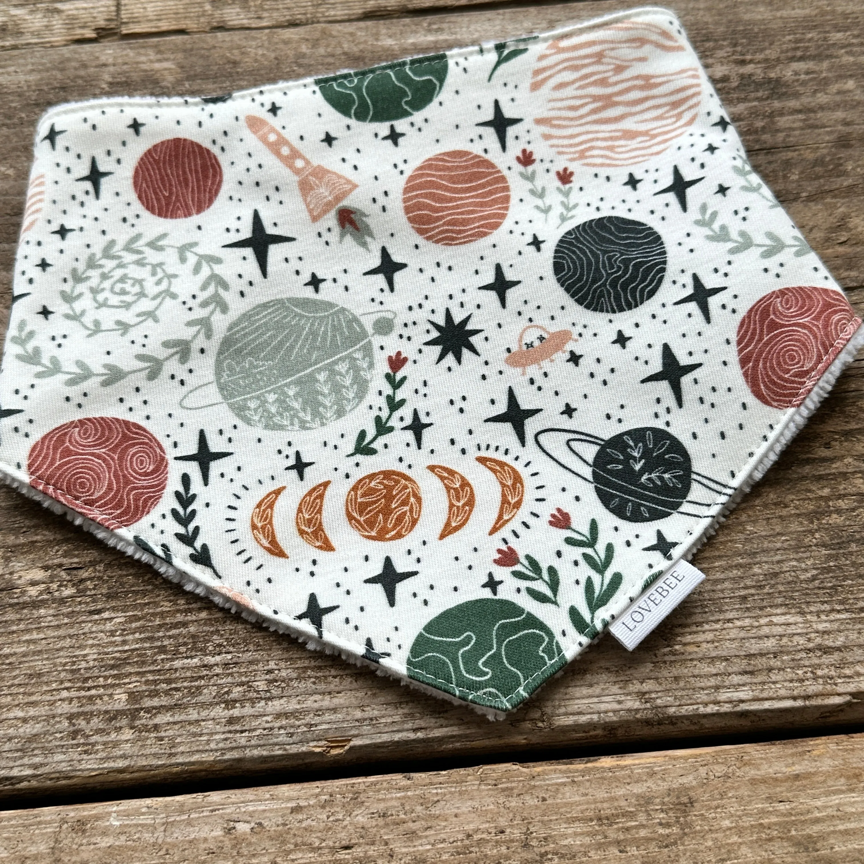 Cosmic Dribble Bib