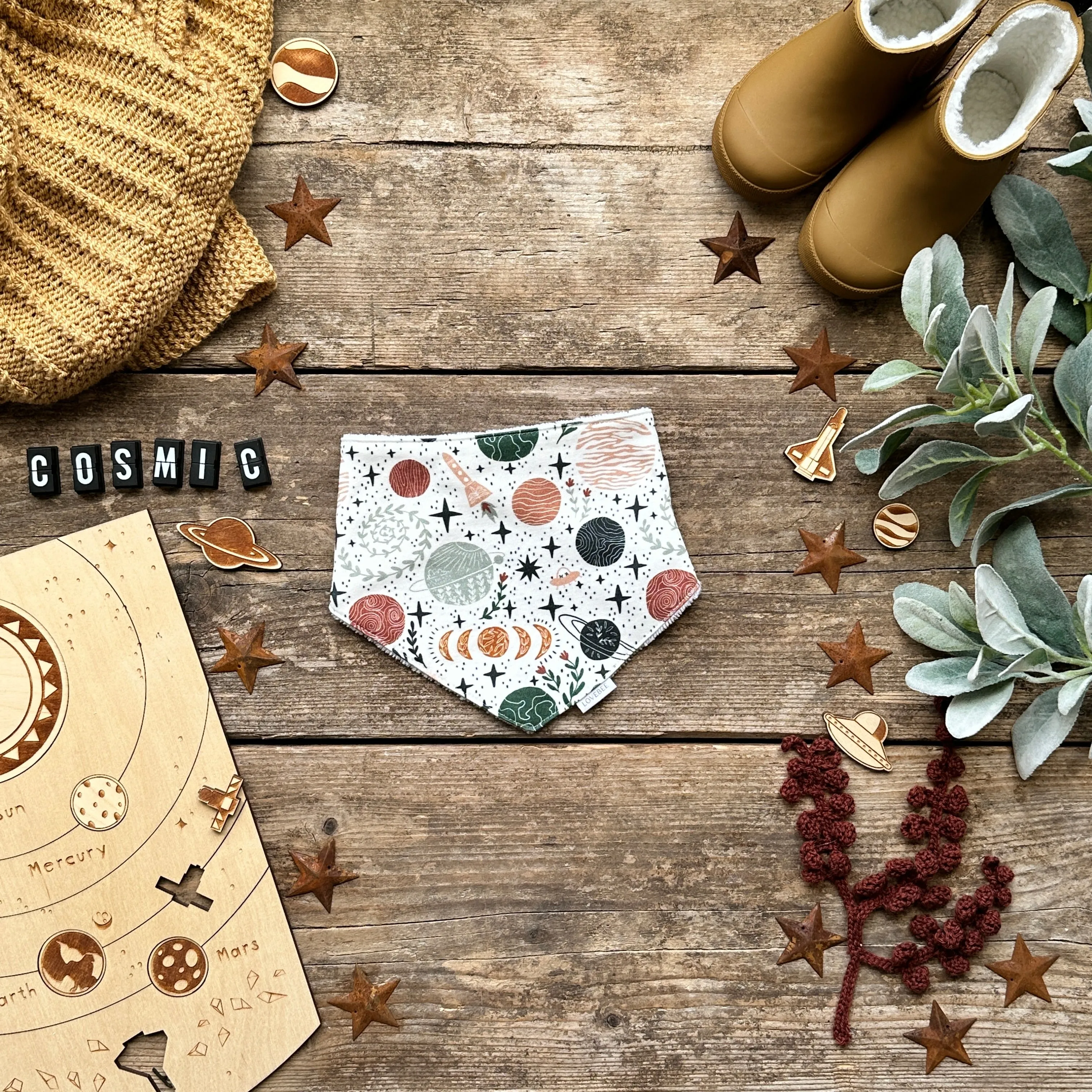 Cosmic Dribble Bib