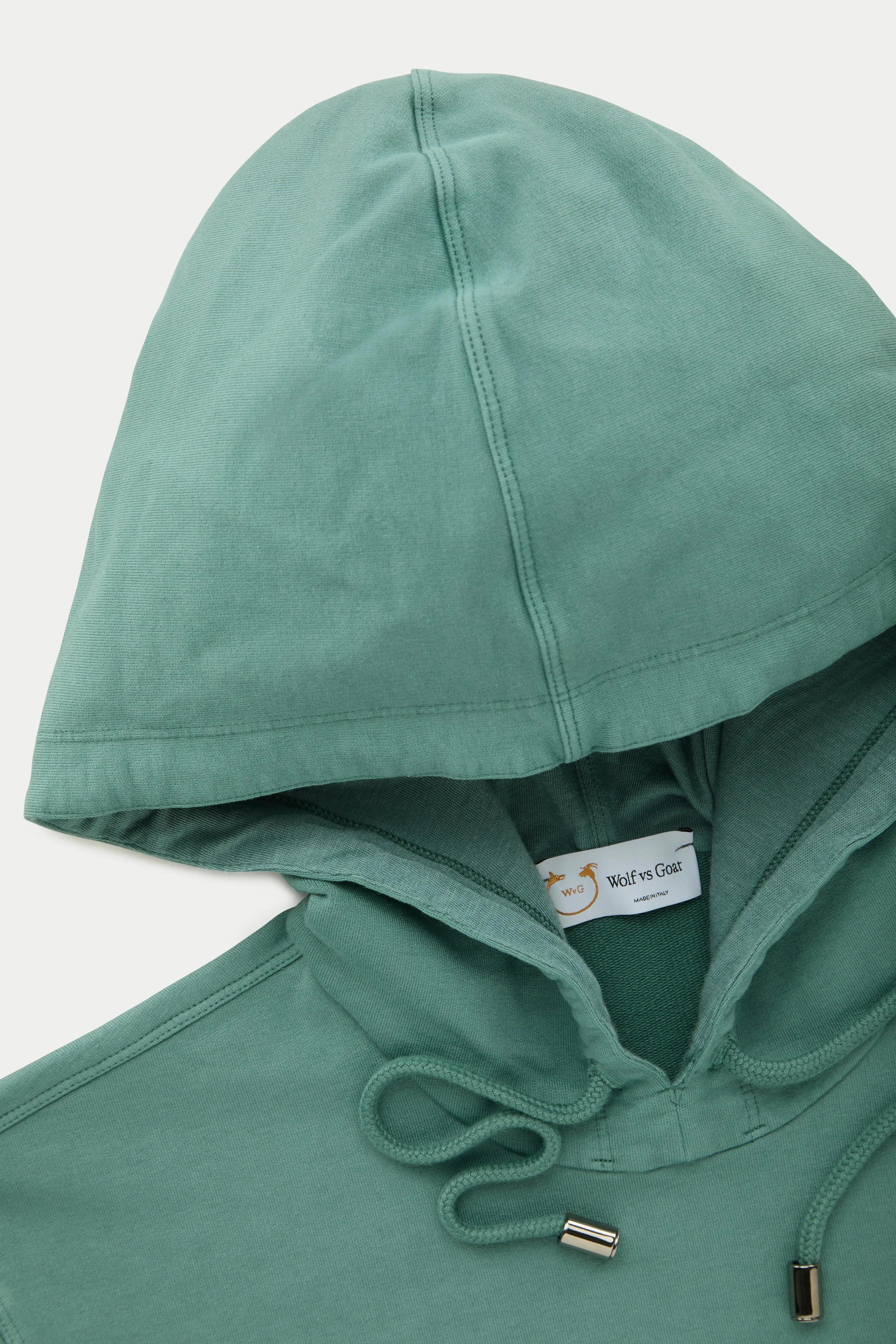 Cotton Modal Hoodie Spruced Up Vintage Effect
