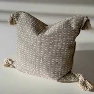 Cotton Tassel Pillow № 3