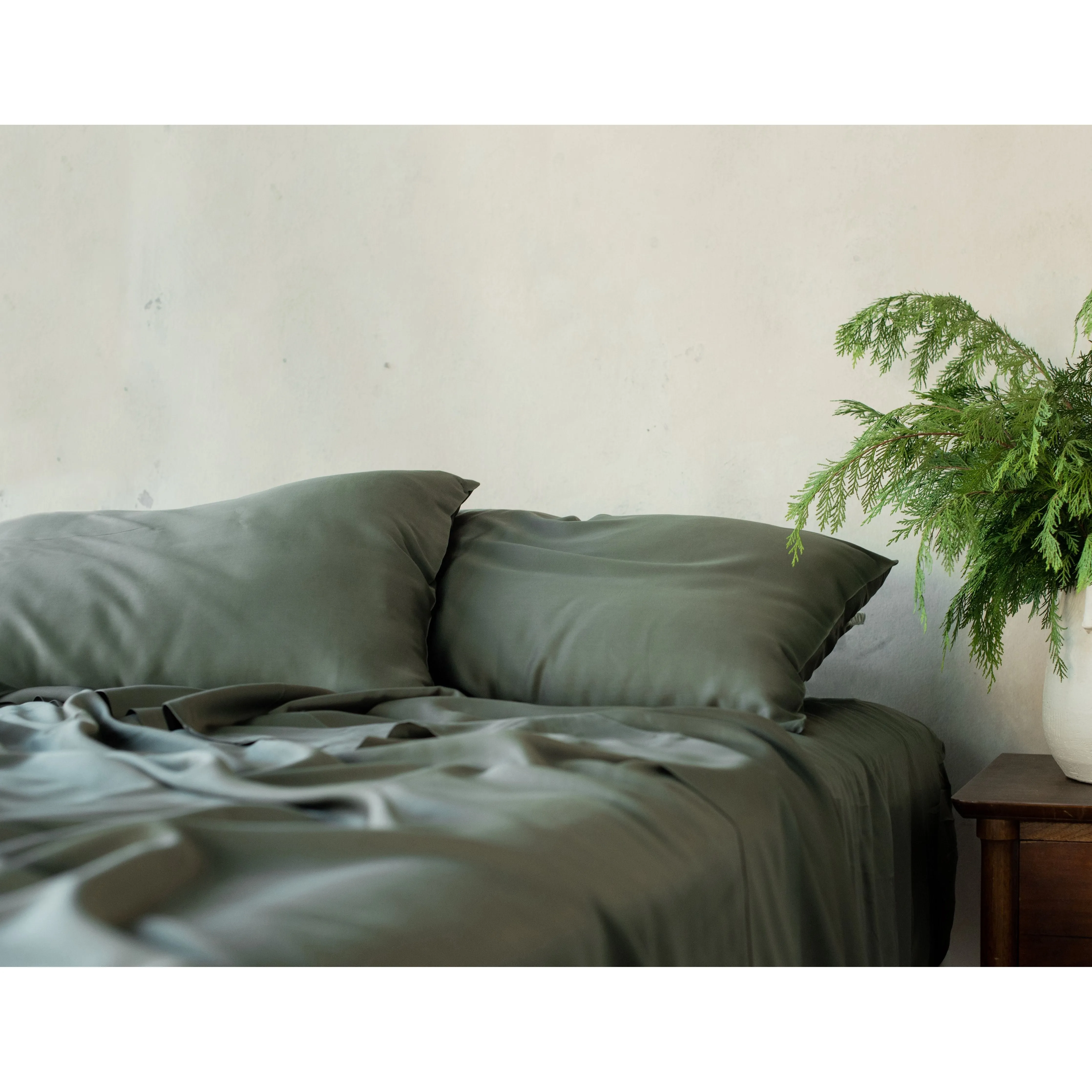 Cozy Earth Bamboo Set of 2 Pillowcases Available in Standard and King Sizes