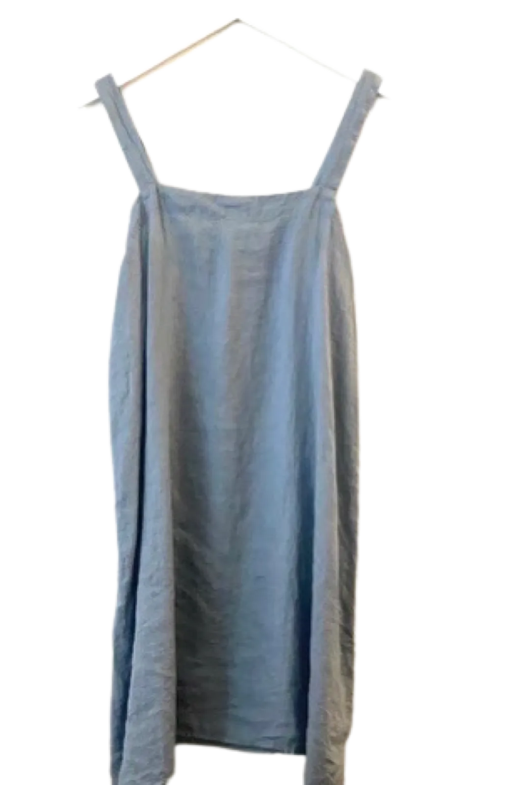 CP Shades Sally Linen Dress Faded Denim