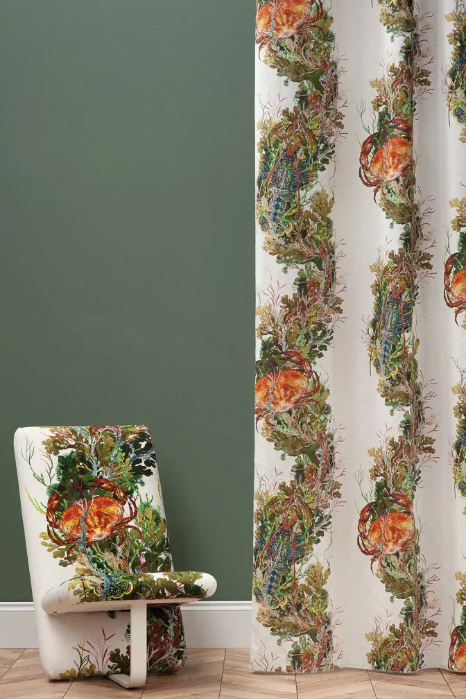 crab and lobster fabric