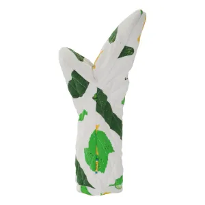 Cucumber Oven Mitt (single - cotton/linen blend)