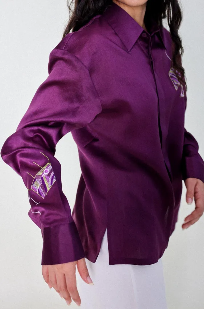 Cuff and Collar Shirt