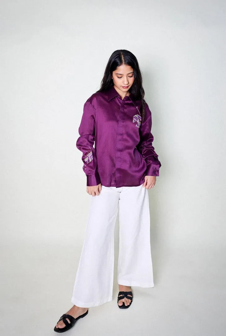 Cuff and Collar Shirt