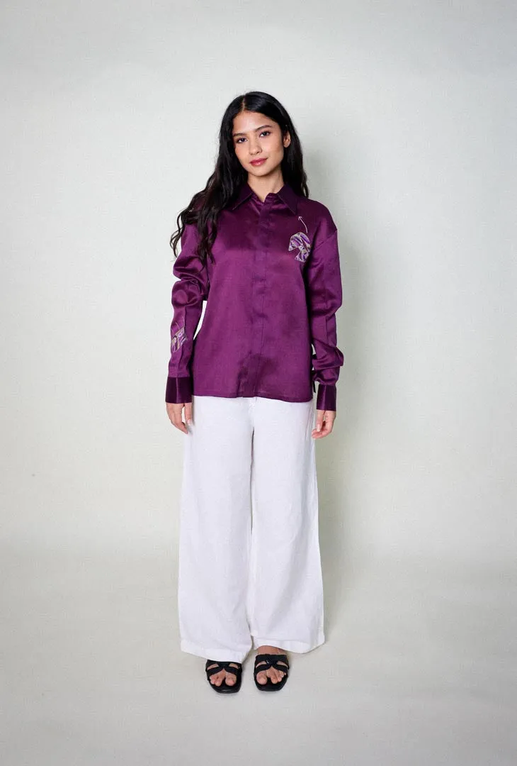 Cuff and Collar Shirt