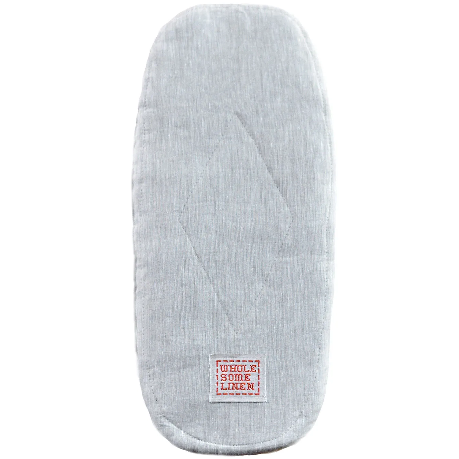 Custom Sized Oval Organic Flax Baby Mattress for Bassinet & Moses Baskets