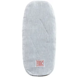 Custom Sized Oval Organic Flax Baby Mattress for Bassinet & Moses Baskets
