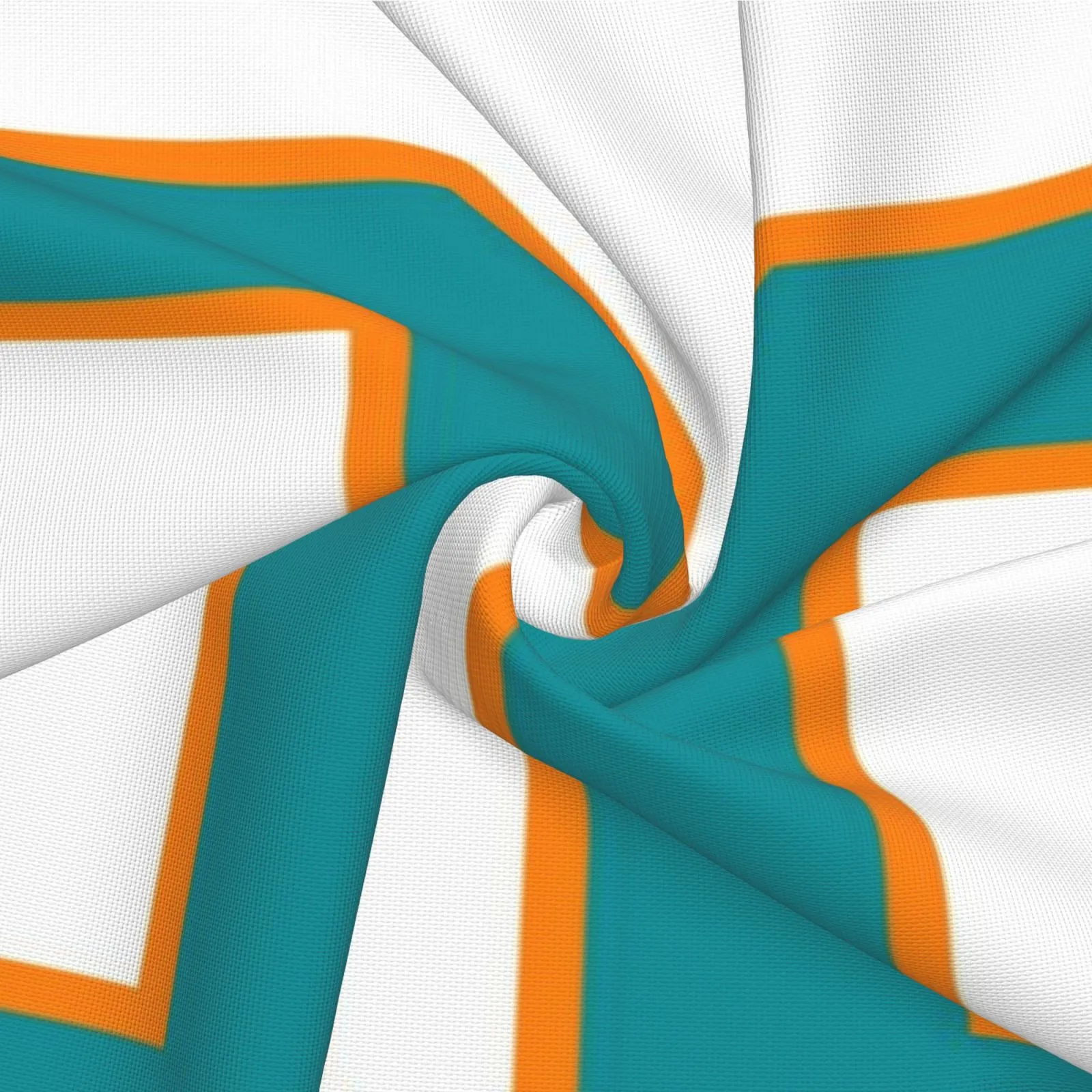 Customized Miami Dolphins Football Team Decorative Throw Pillow Case Print Personalized Football Style Fans Letters & Number White Pillowcase Birthday Gift