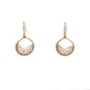 Dana Kellin Collection Crystal Drop Earrings