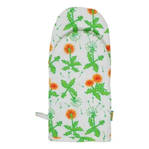 Dandelion Oven Mitt (single - cotton/linen blend)