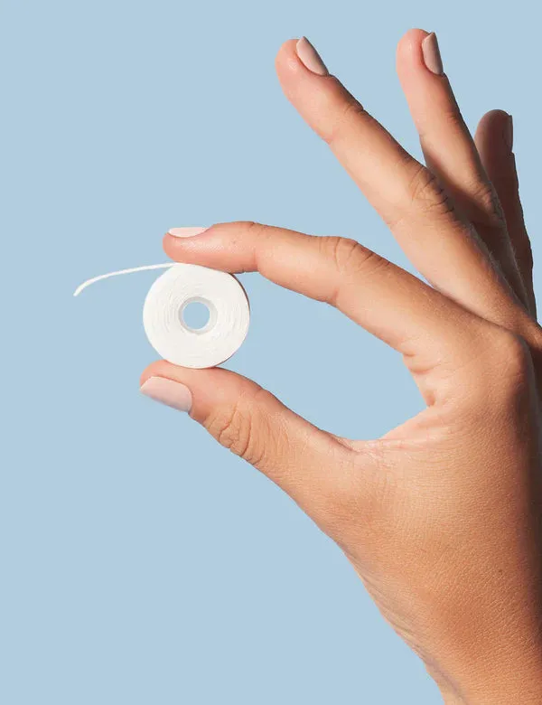 Davids Expanding Dental Floss - Refill x 2 / Mint / 60m