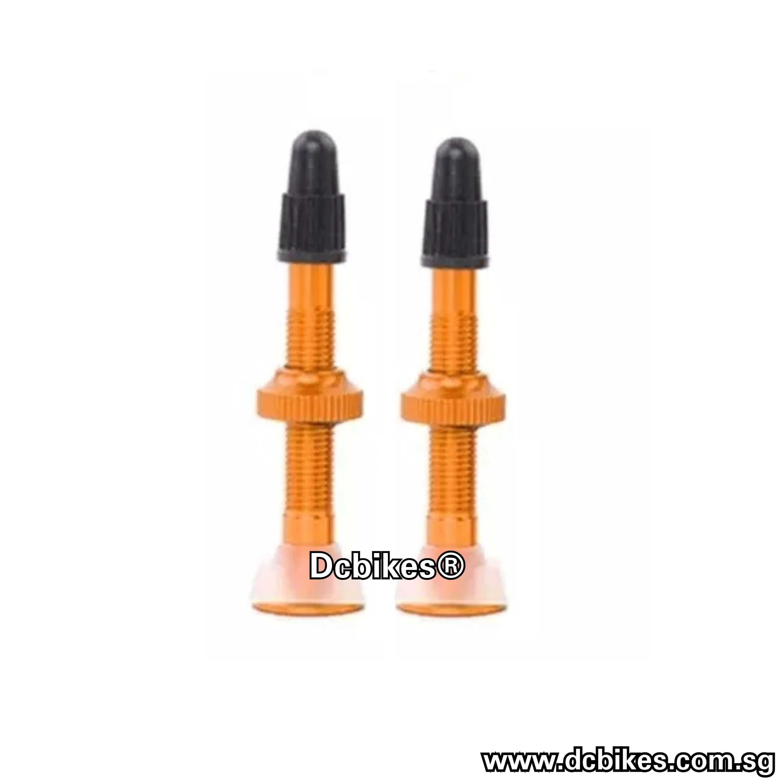 Dcbikes® 40mm Aluminum Alloy MTB Road Bike Tubeless Presta Valves