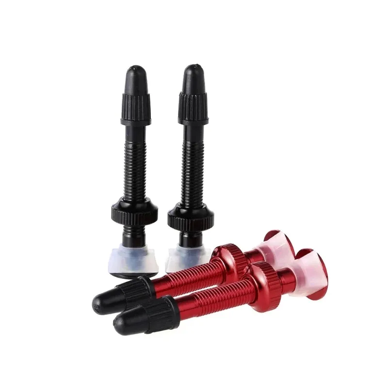 Dcbikes® 40mm Aluminum Alloy MTB Road Bike Tubeless Presta Valves
