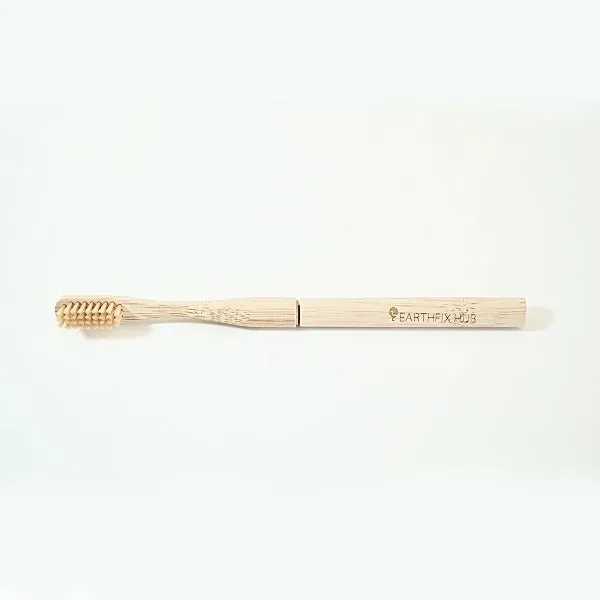 Detachable Bamboo Toothbrush for Adults