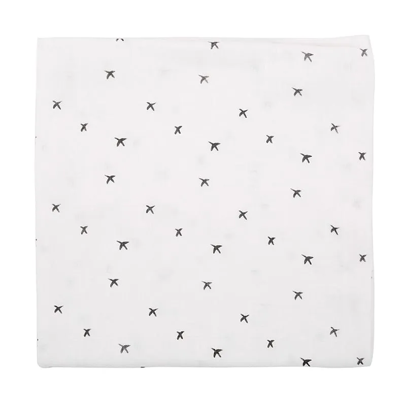 Dono&Dono Baby Bamboo Fiber Blanket - Buzz Pattern, 106*106cm