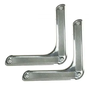 DOOR CORNER TRIM SET, STAINLESS STEEL, BEETLE