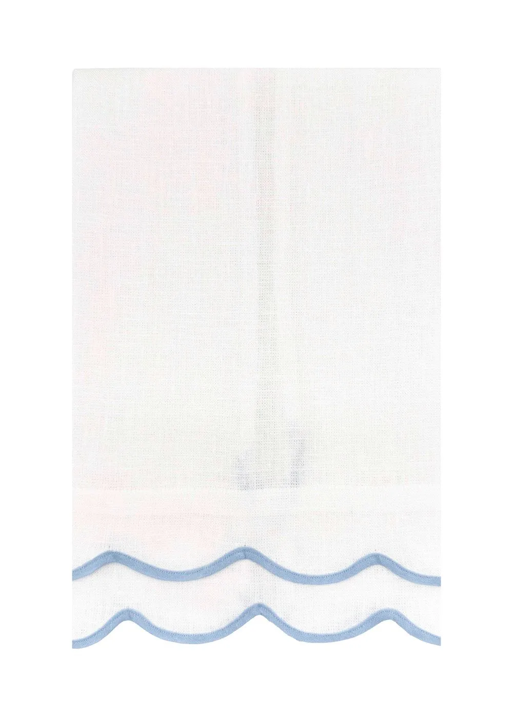 Double Wave Linen Guest Towel