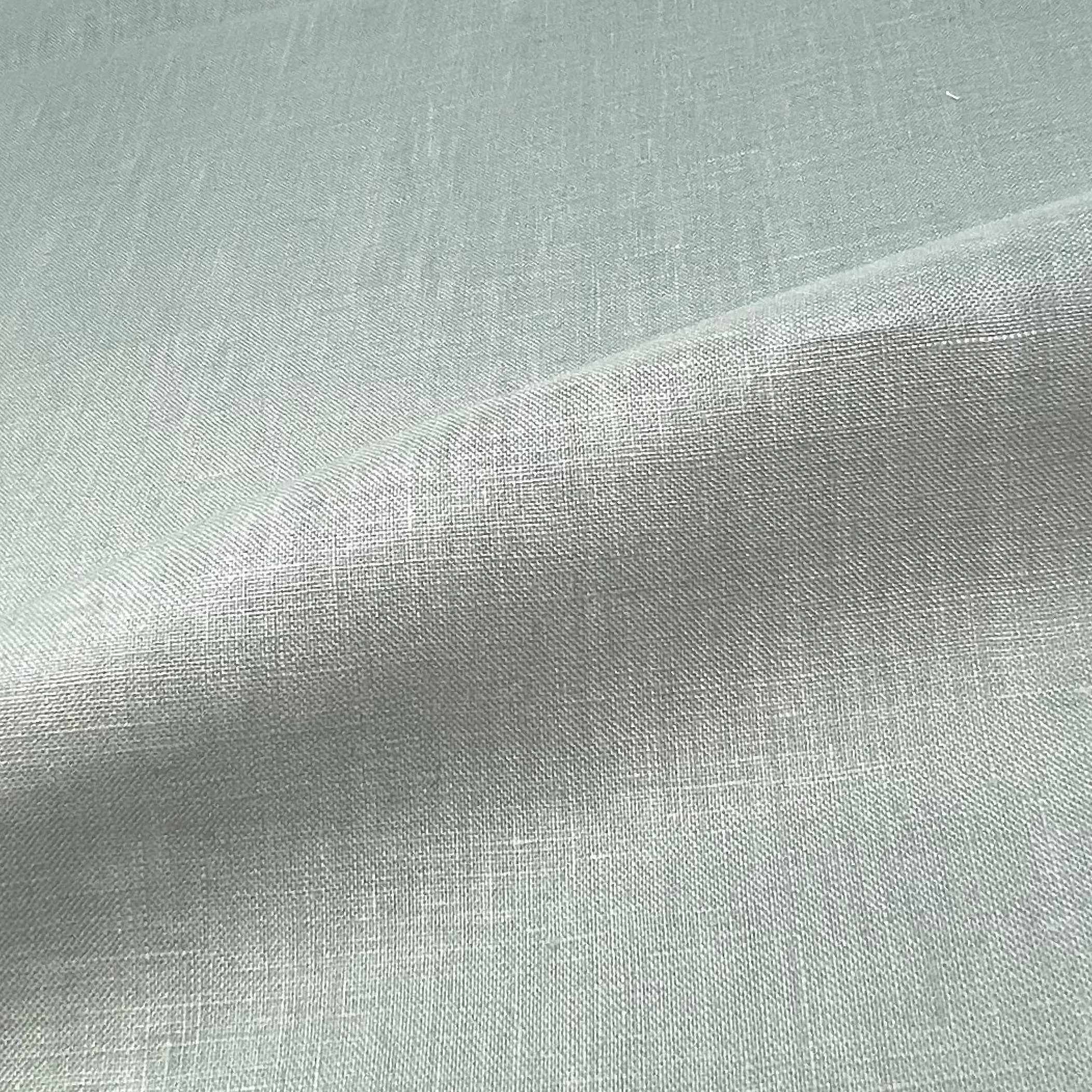 Double Width 100% Natural Linen Fabric By The Yard/CL1073