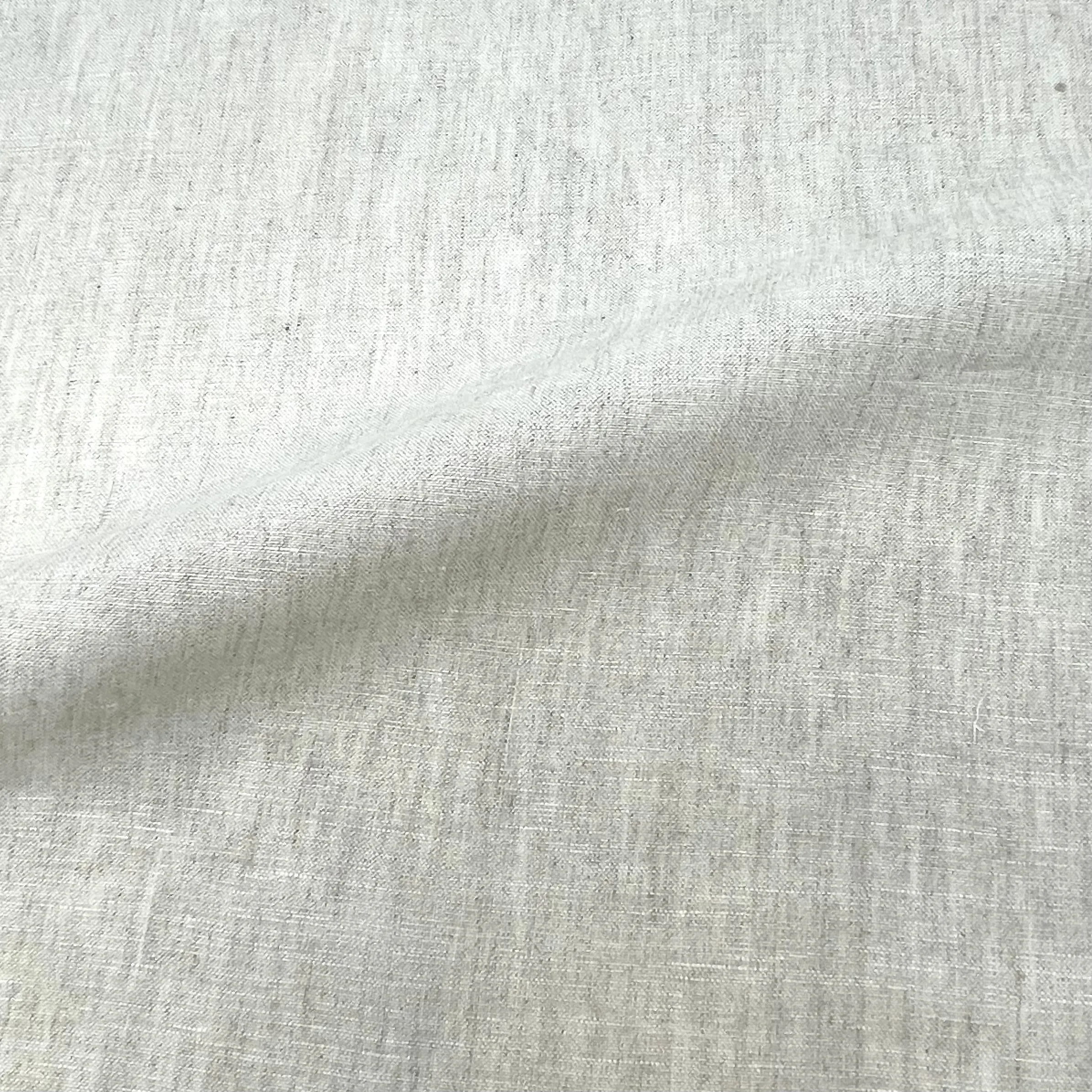 Double Width 100% Natural Linen Fabric By The Yard/CL1073