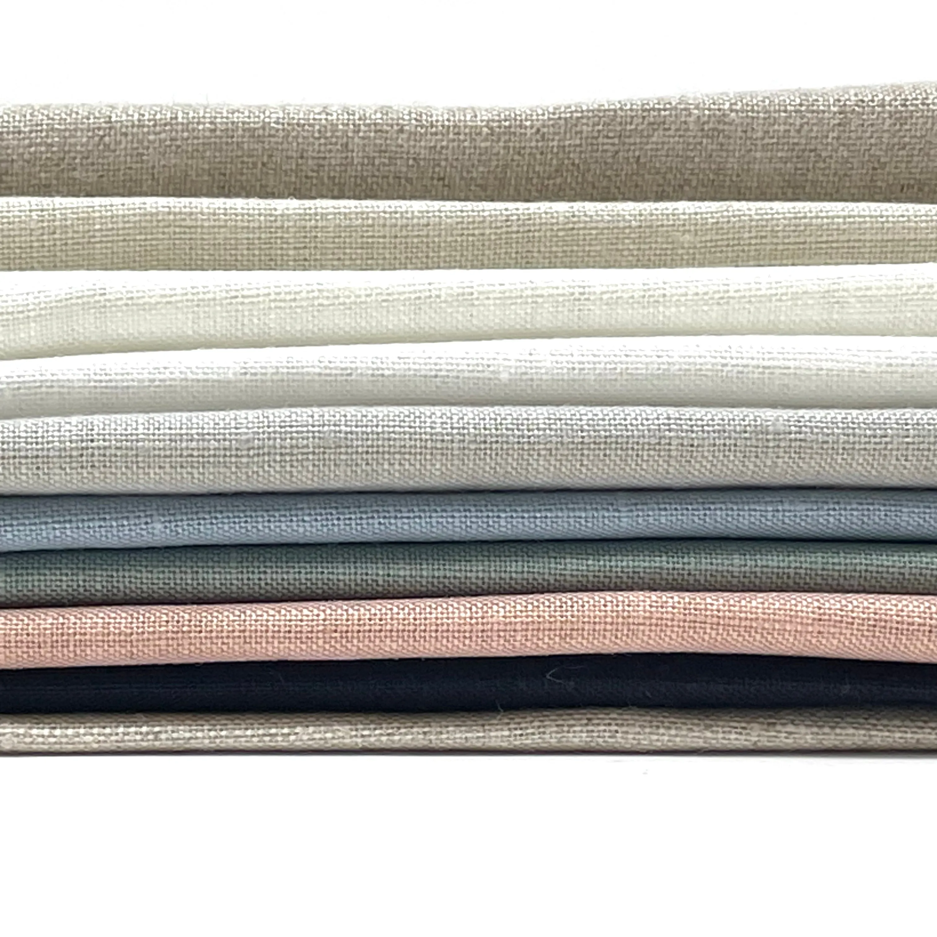 Double Width 100% Natural Linen Fabric By The Yard/CL1073