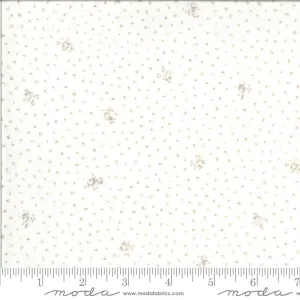 Dover Little Floral Linen White