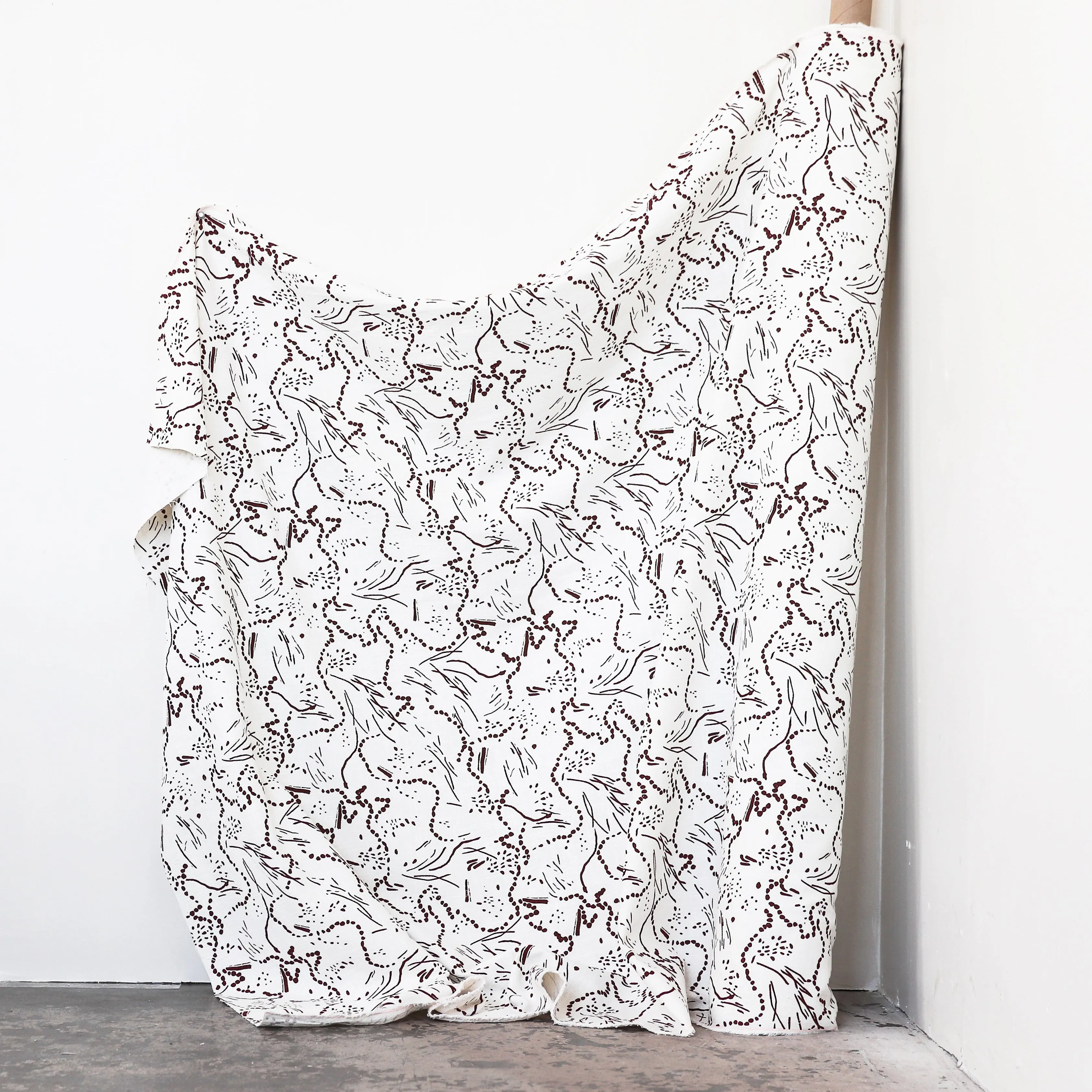 DRAPE in GOLD - Fabric by the yard