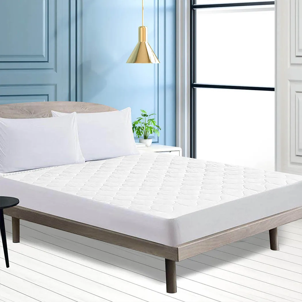 DreamZ Fitted Waterproof Bed Mattress Protector Single