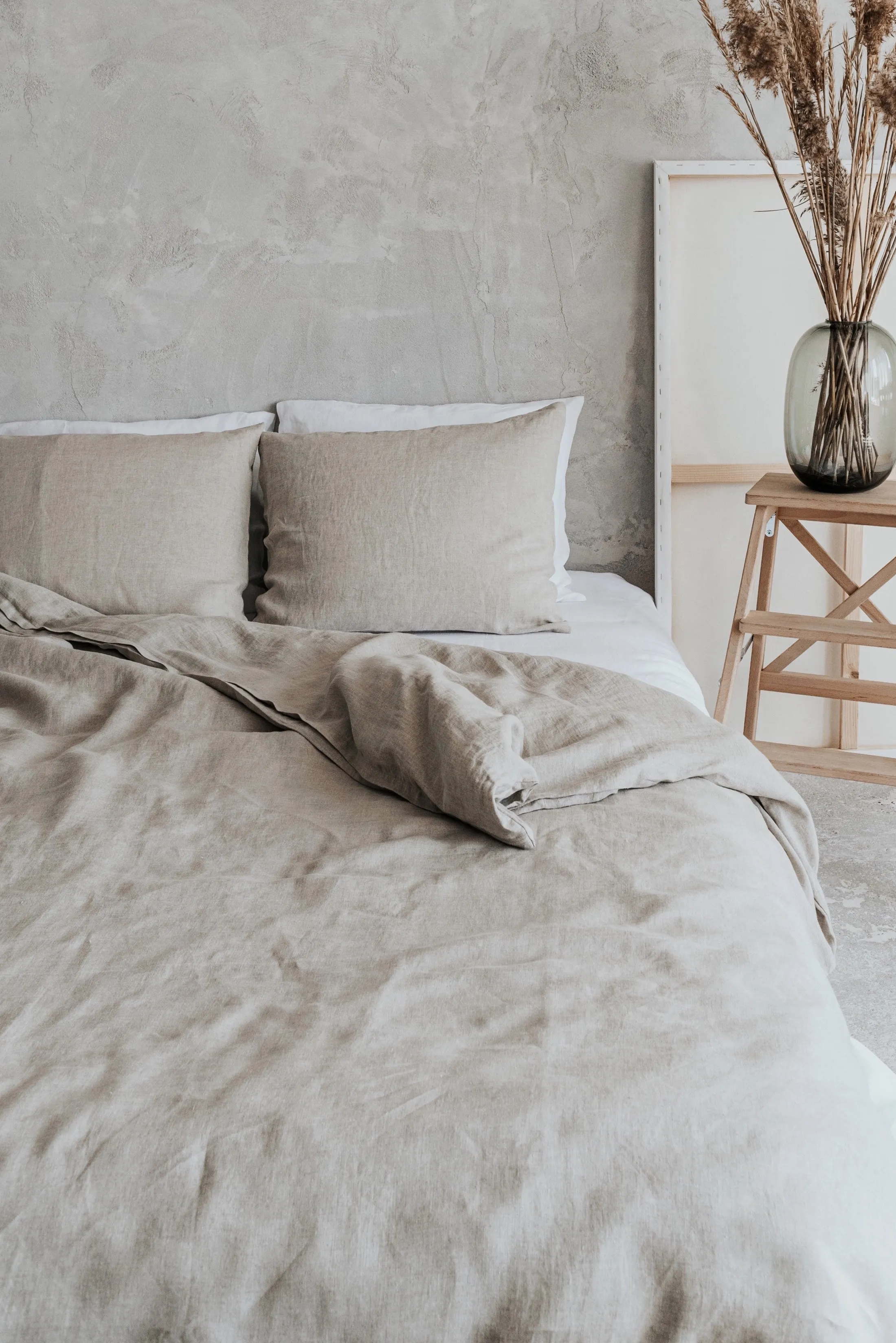 Duvet Cover and Pillowcases Set - Natural