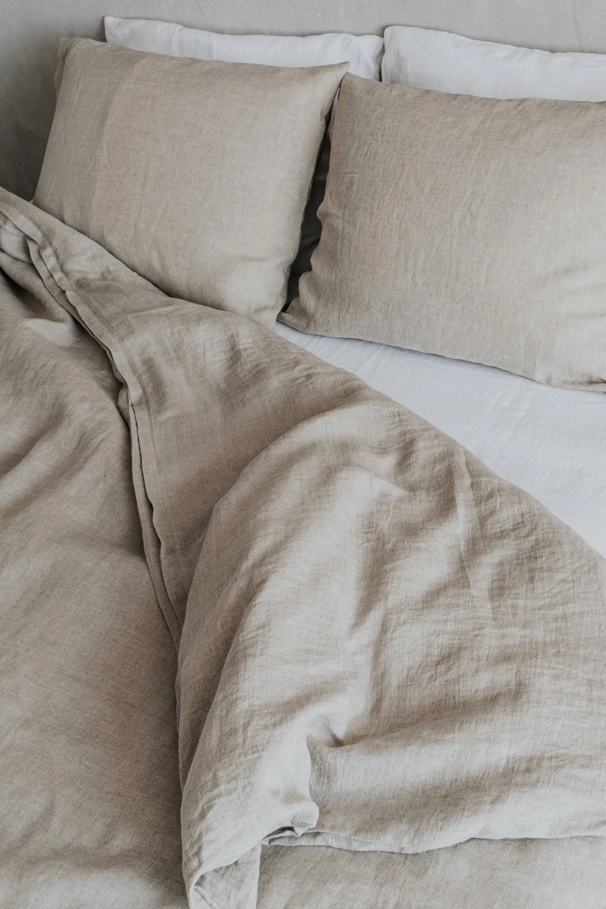 Duvet Cover and Pillowcases Set - Natural