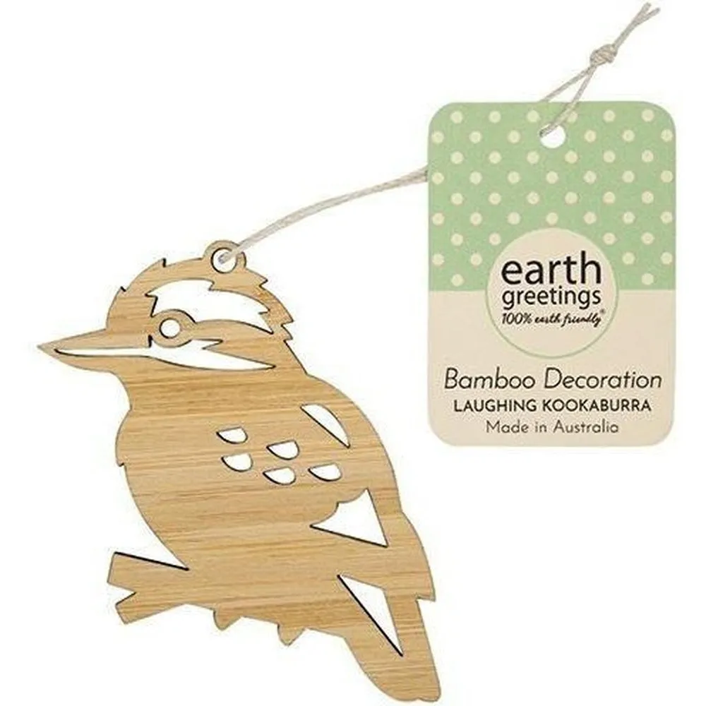 Earth Greetings Bamboo Christmas Decoration