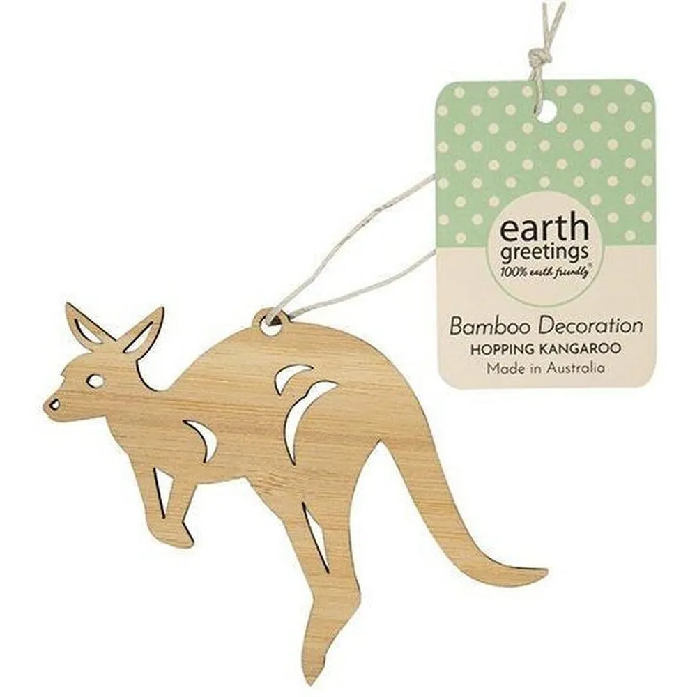 Earth Greetings Bamboo Christmas Decoration