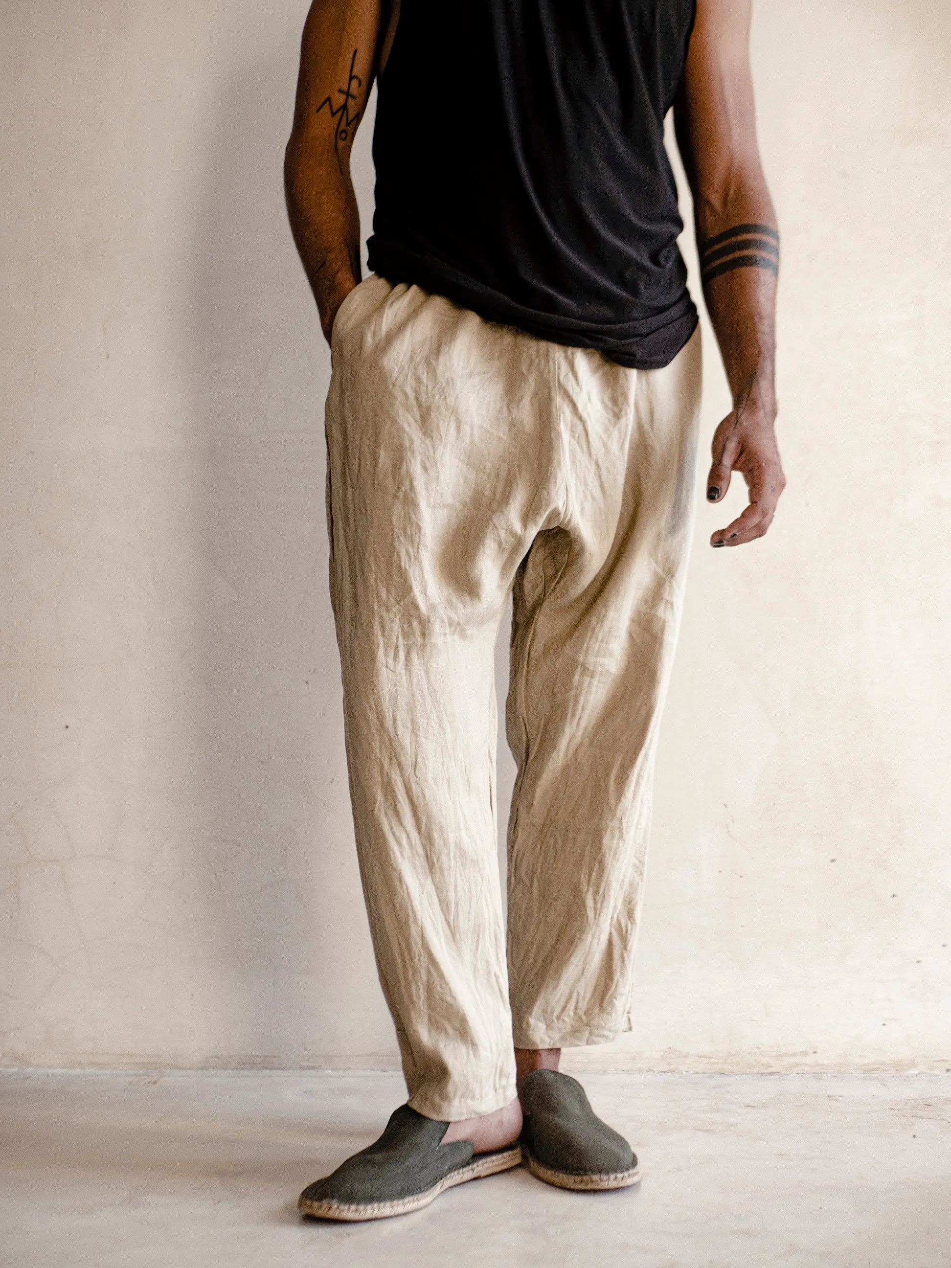 EL VALLE Drop Crotch Pants
