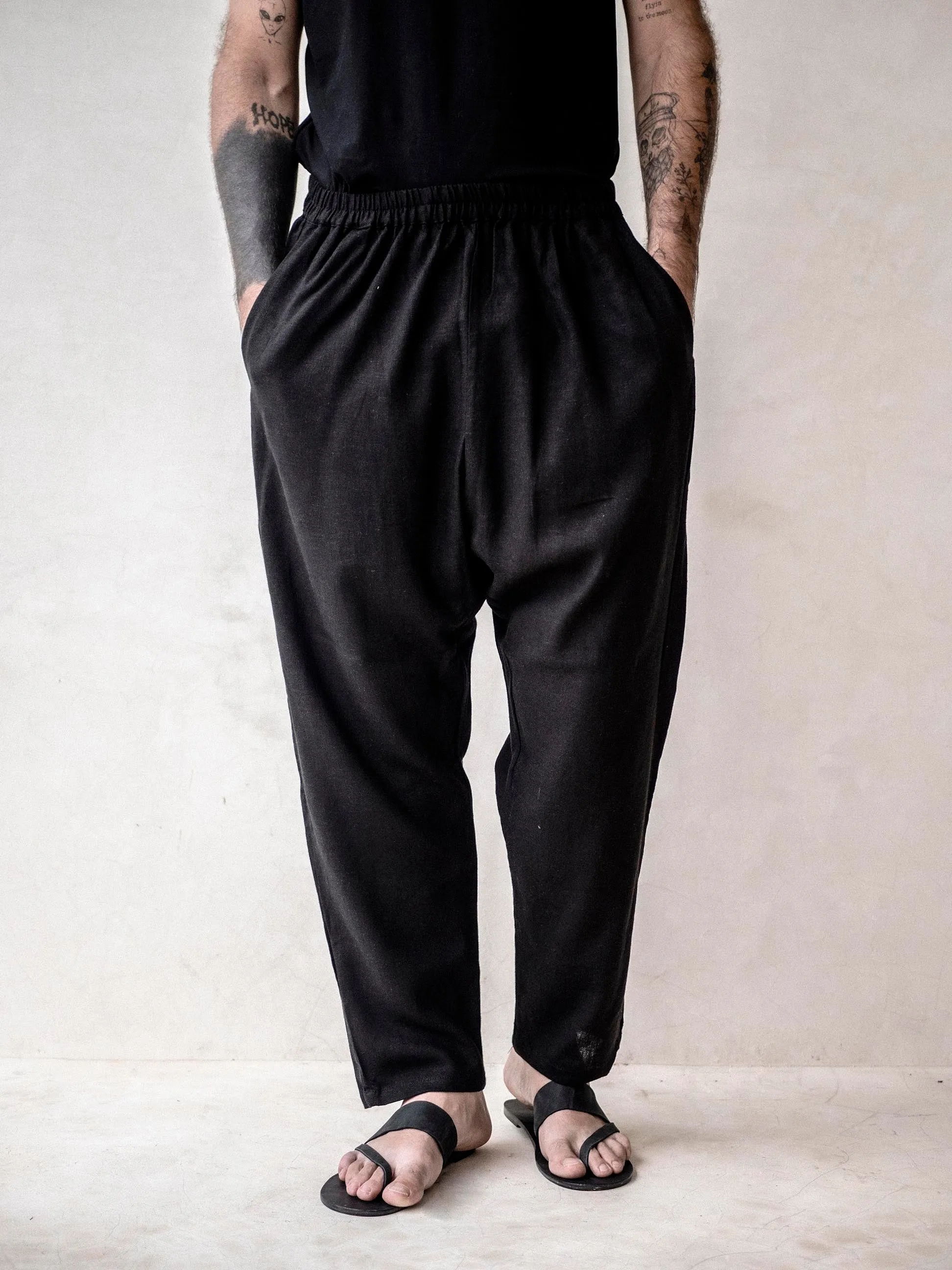 EL VALLE Drop Crotch Pants