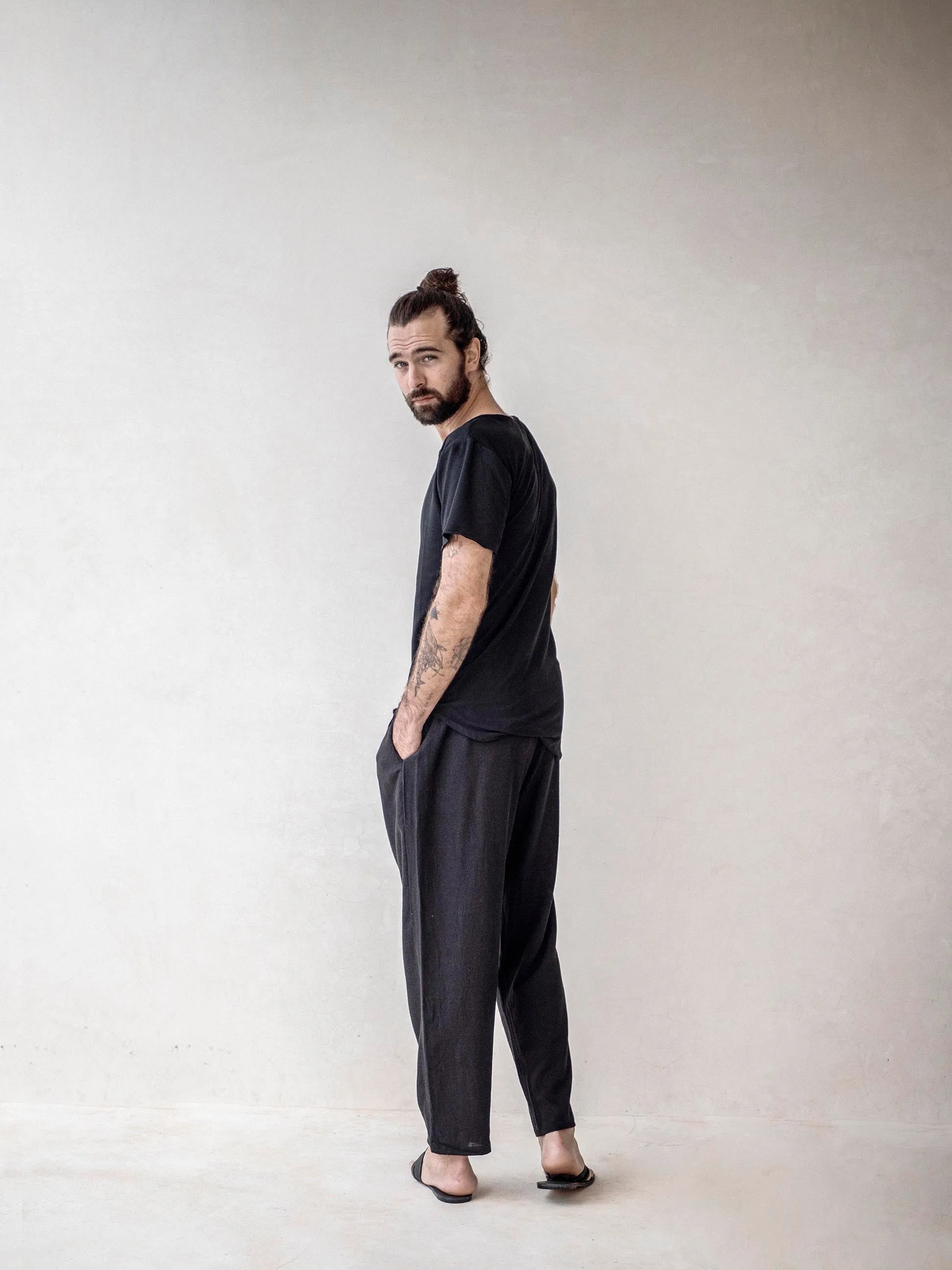EL VALLE Drop Crotch Pants