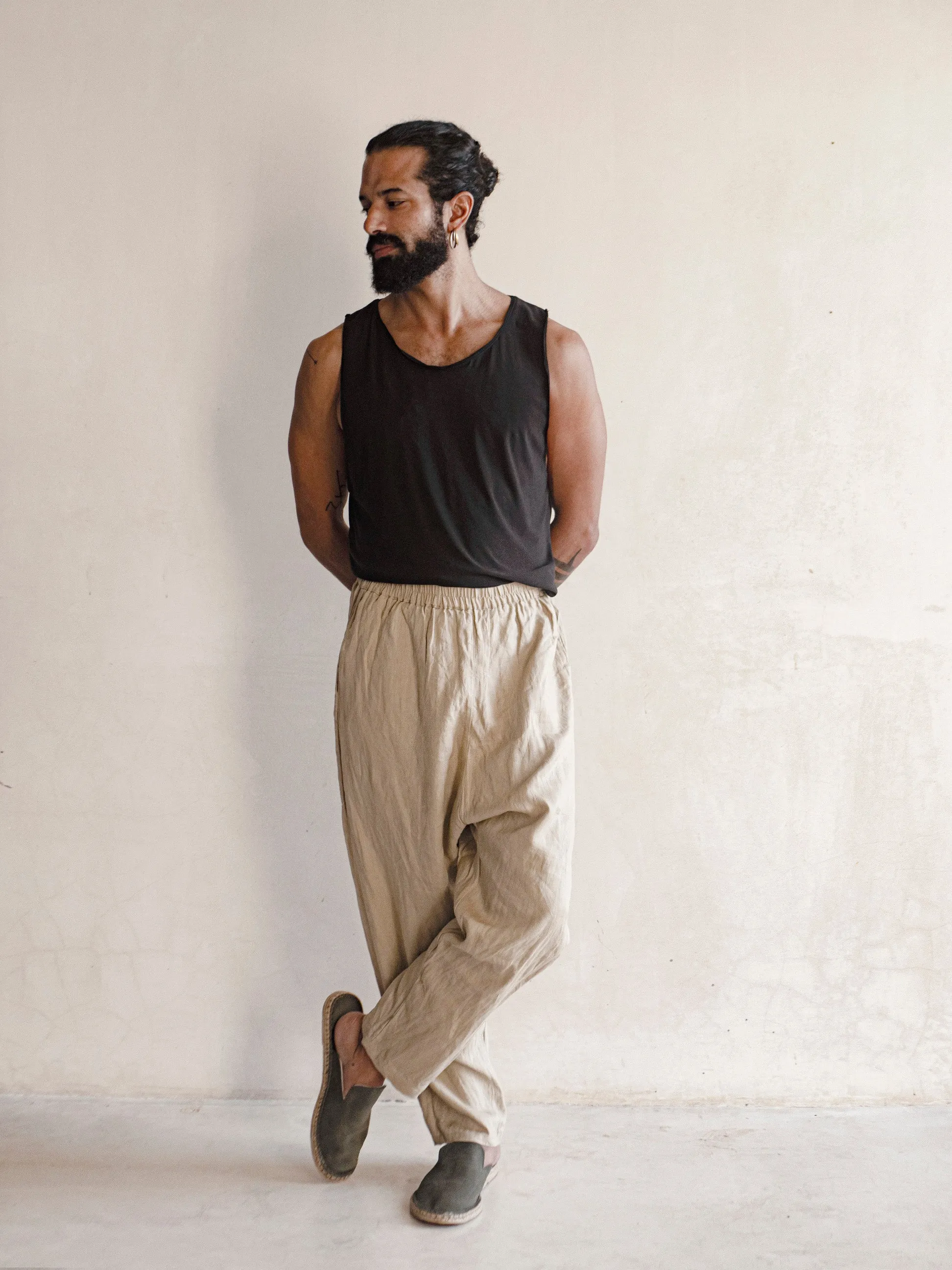 EL VALLE Drop Crotch Pants