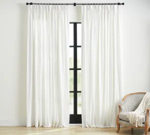 Emery Linen Pinch Pleat Curtain-108"