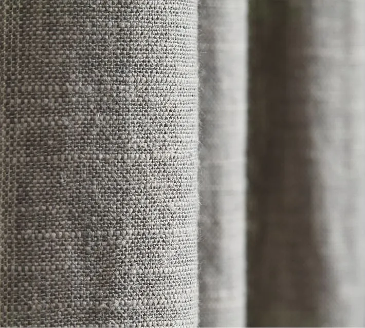 Emery Linen Pinch Pleat Curtain 124"