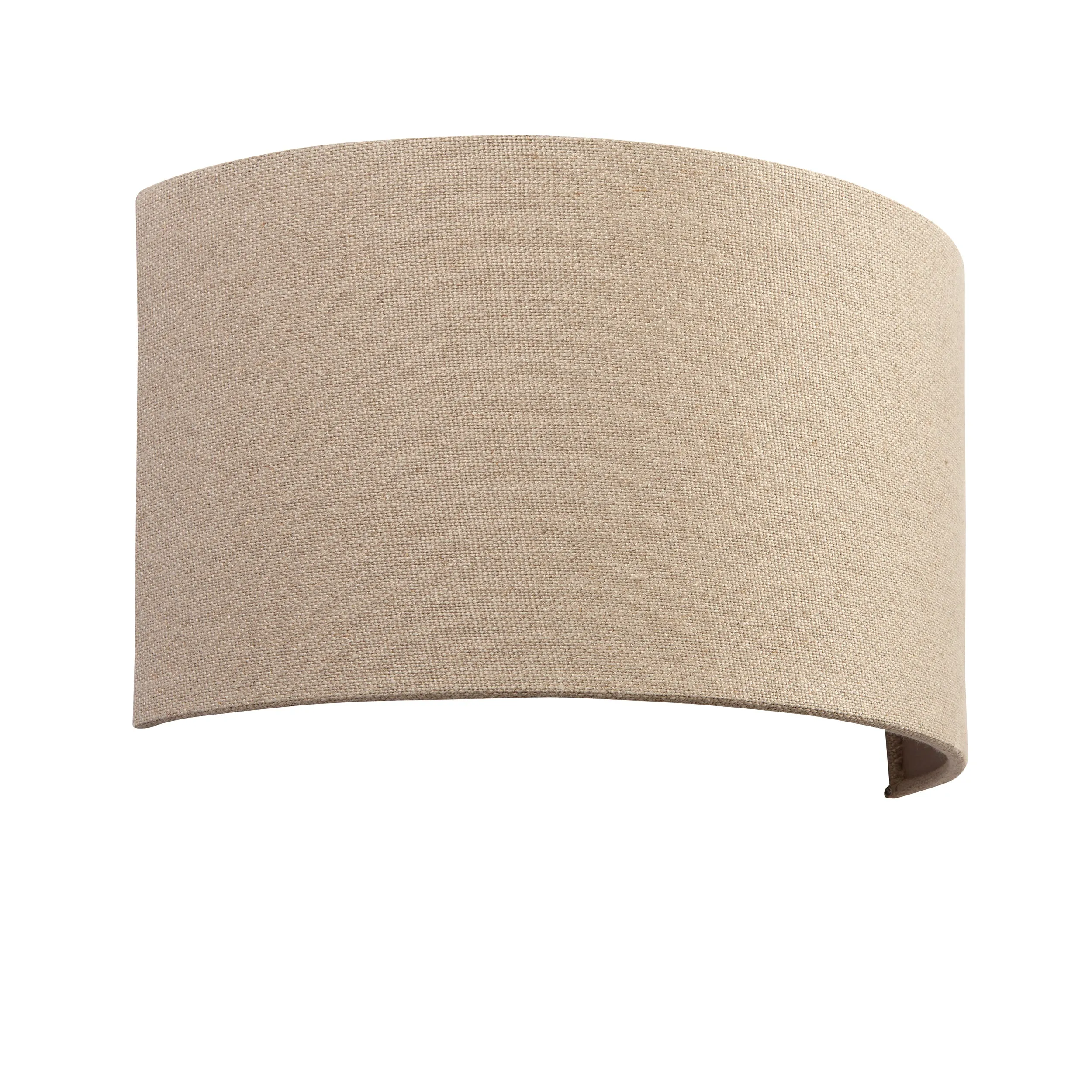 Endon 70335 Obi 1lt Wall Natural linen 40W E27 GLS (Required)