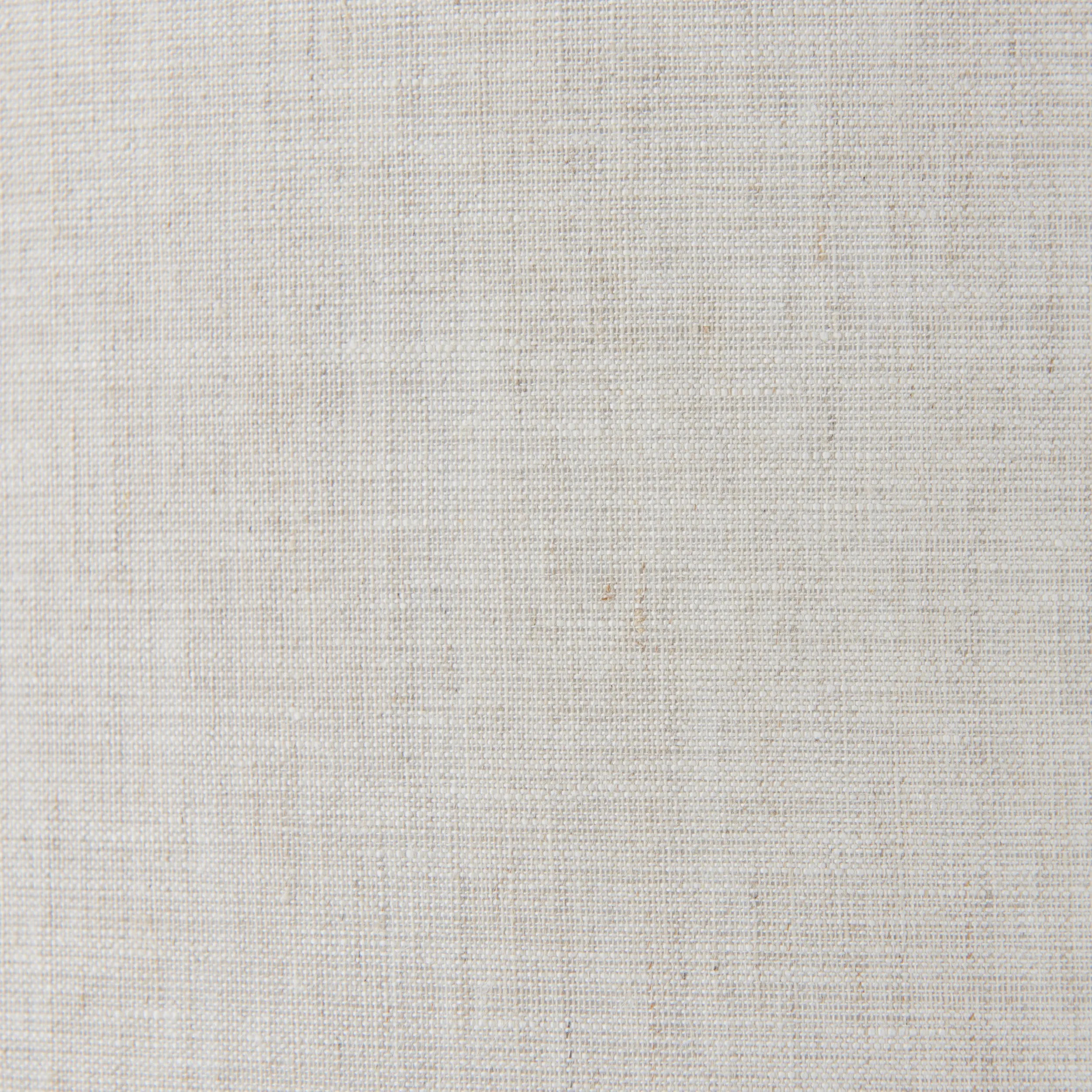 Endon 94359 Highclere 3lt Floor Brushed chrome plate & natural linen 3 x 40W E14 candle (Required)